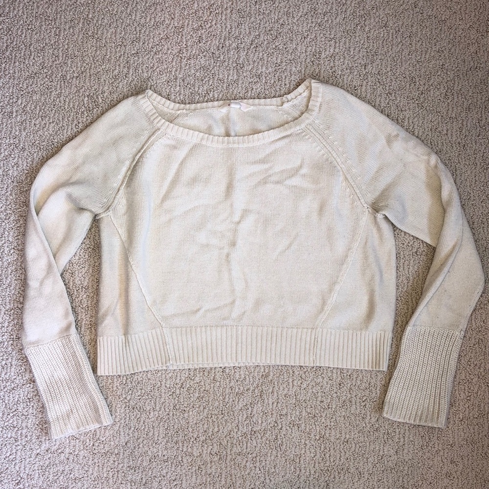 Athleta cropped sweater